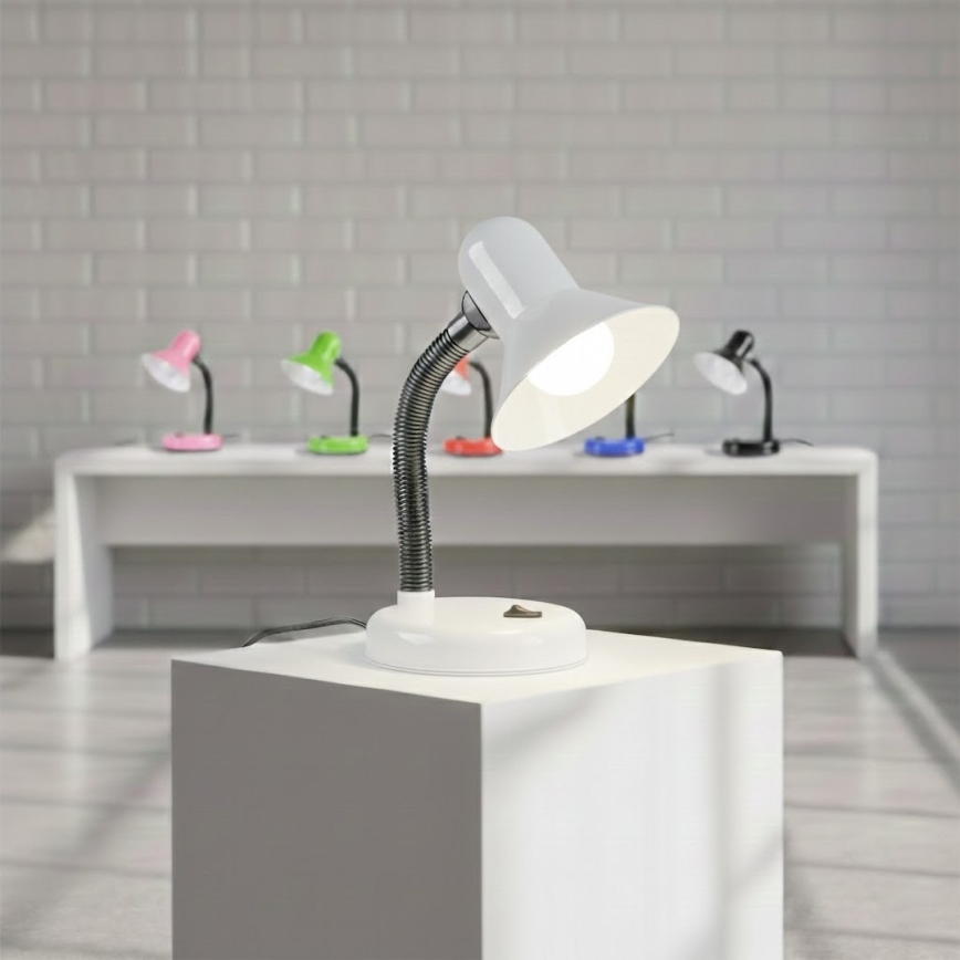 Stolna lampa MENTOR 1xE27/15W/230V bijela