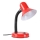 Stolna lampa MENTOR 1xE27/15W/230V crvena