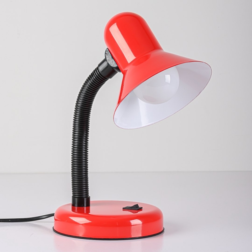Stolna lampa MENTOR 1xE27/15W/230V crvena