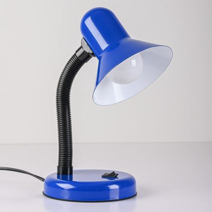 Stolna lampa MENTOR 1xE27/15W/230V plava