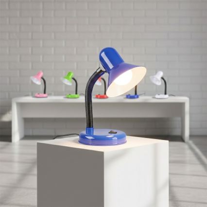 Stolna lampa MENTOR 1xE27/15W/230V plava