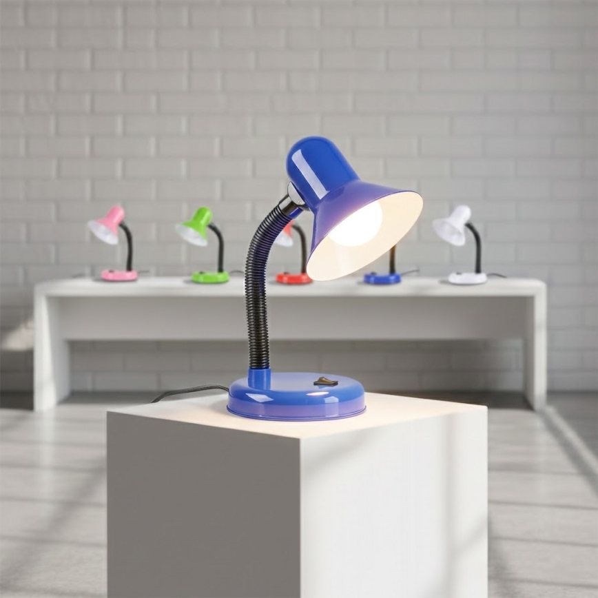 Stolna lampa MENTOR 1xE27/15W/230V plava