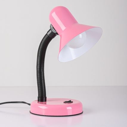 Stolna lampa MENTOR 1xE27/15W/230V ružičasta