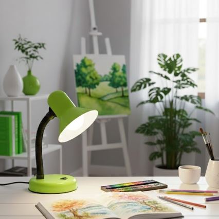 Stolna lampa MENTOR 1xE27/15W/230V zelena