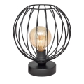 Stolna lampa MERCURE 1xE27/15W/230V crna