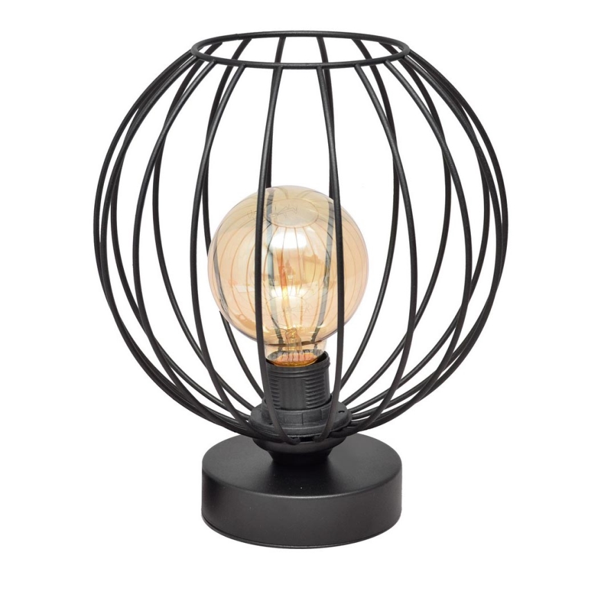Stolna lampa MERCURE 1xE27/15W/230V crna