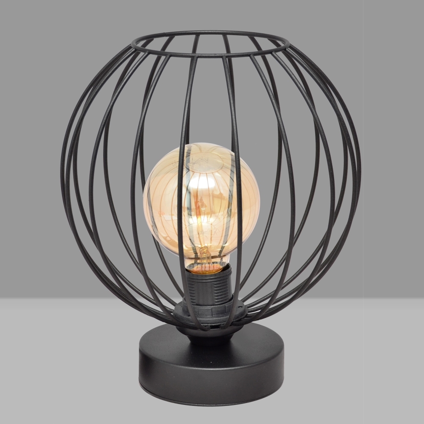 Stolna lampa MERCURE 1xE27/15W/230V crna