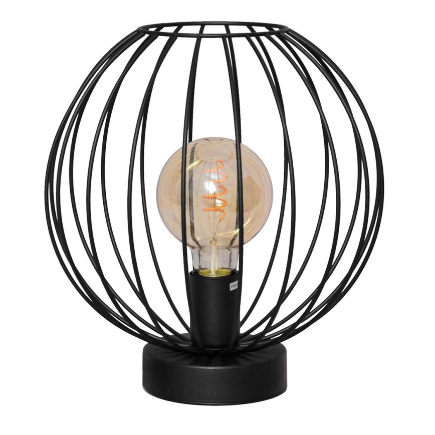 Stolna lampa MERCURE 1xE27/15W/230V crna