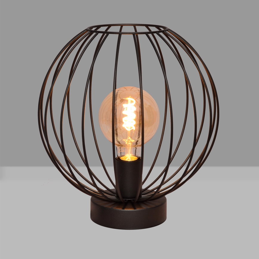 Stolna lampa MERCURE 1xE27/15W/230V crna