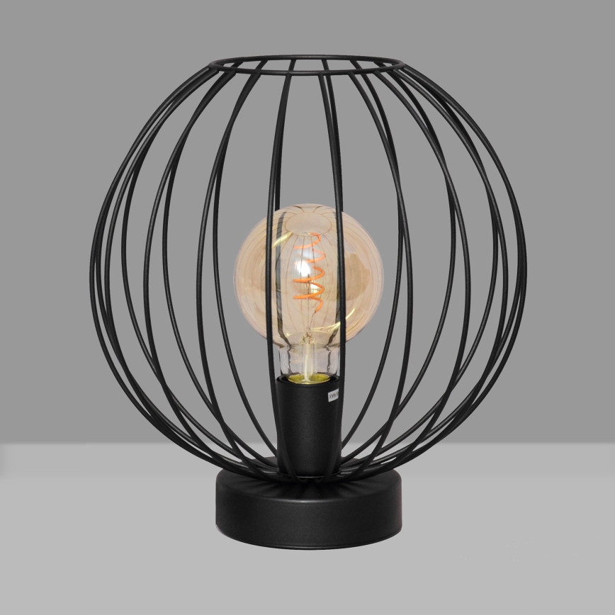 Stolna lampa MERCURE 1xE27/15W/230V crna