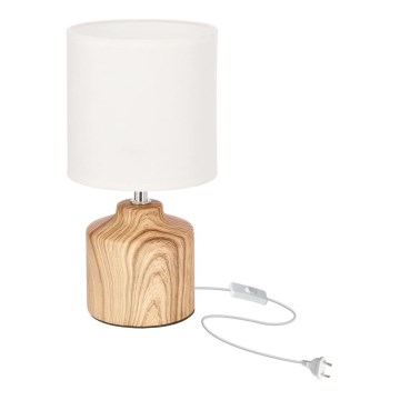 Stolna lampa MINOS 1xE14/40W/230V smeđa/bijela