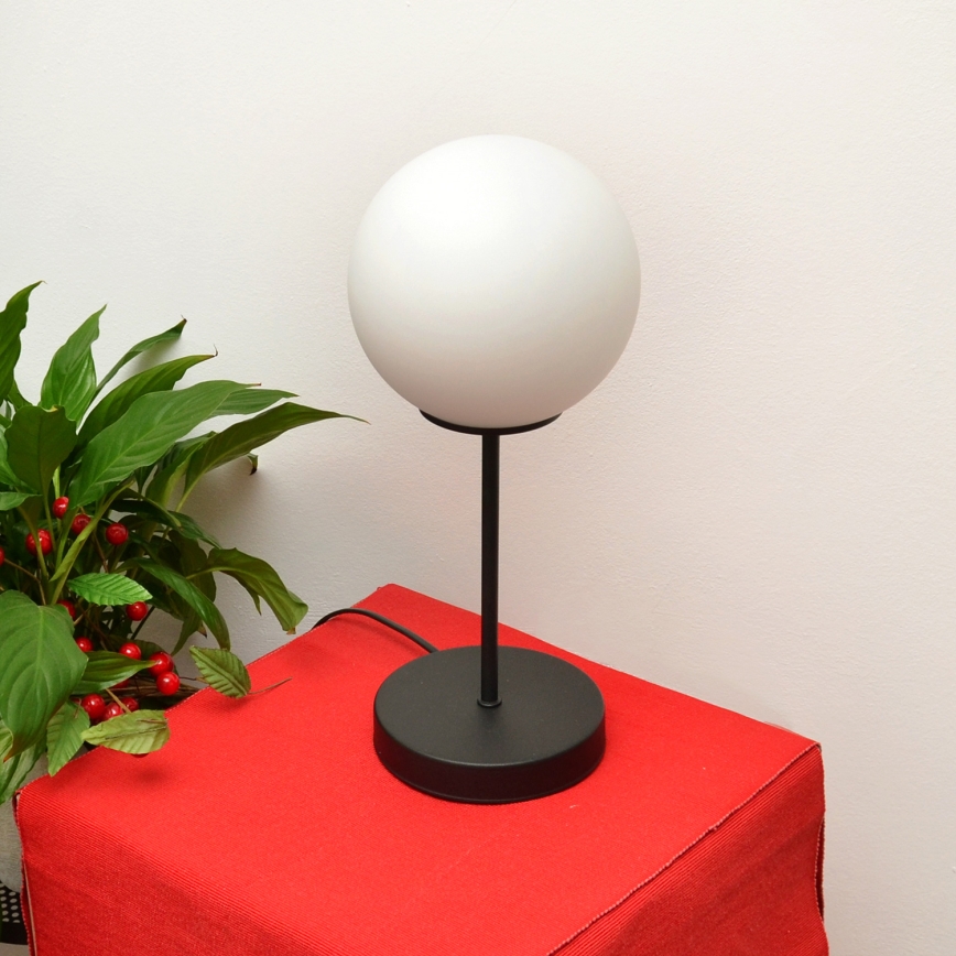 Stolna lampa MOON 1xE27/15W/230V crna