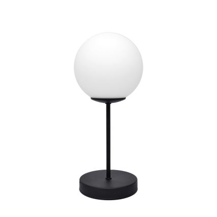 Stolna lampa MOON 1xE27/15W/230V crna