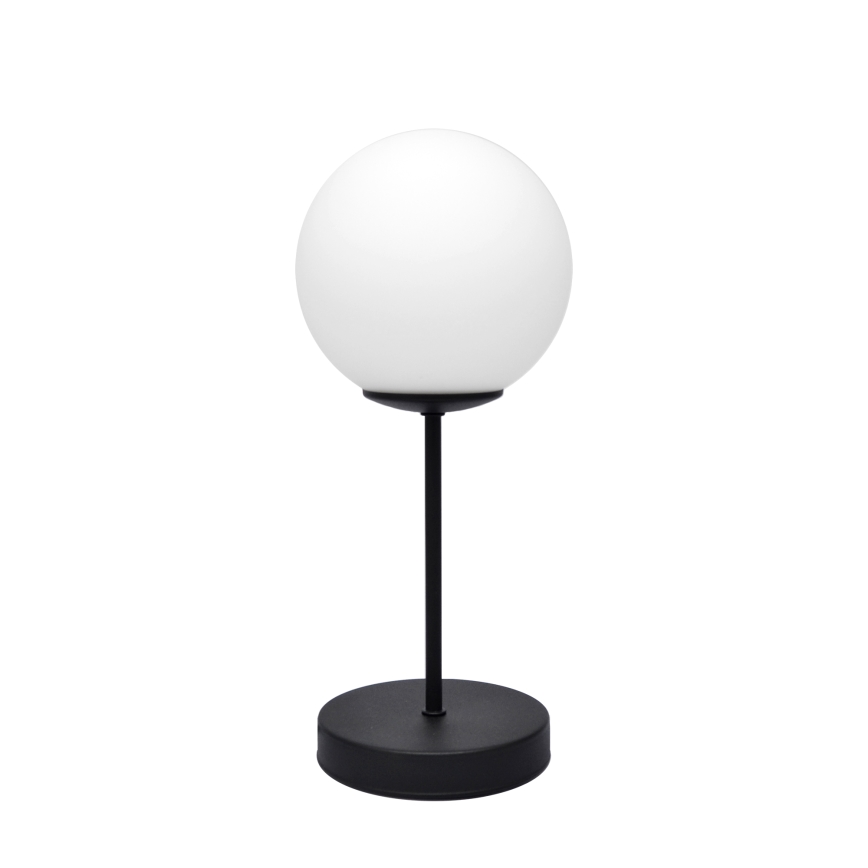 Stolna lampa MOON 1xE27/15W/230V crna