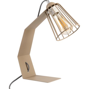 Stolna lampa NANDO 1xE27/15W/230V bež