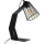 Stolna lampa NANDO 1xE27/15W/230V crna