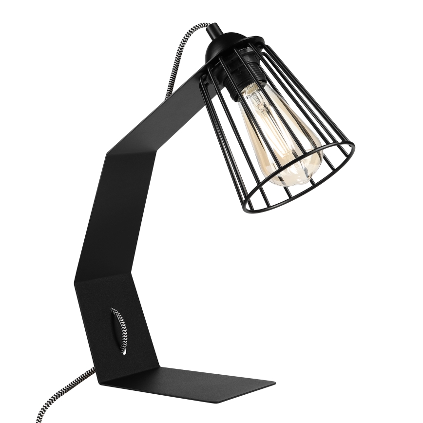 Stolna lampa NANDO 1xE27/15W/230V crna
