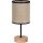 Stolna lampa NEGRO 1xE27/25W/230V hrast