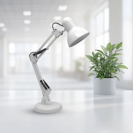 Stolna lampa NEXA 1xE27/60W/230V bijela