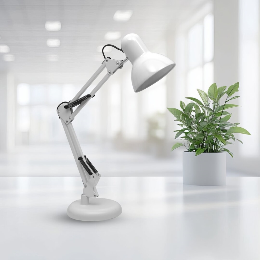 Stolna lampa NEXA 1xE27/60W/230V bijela