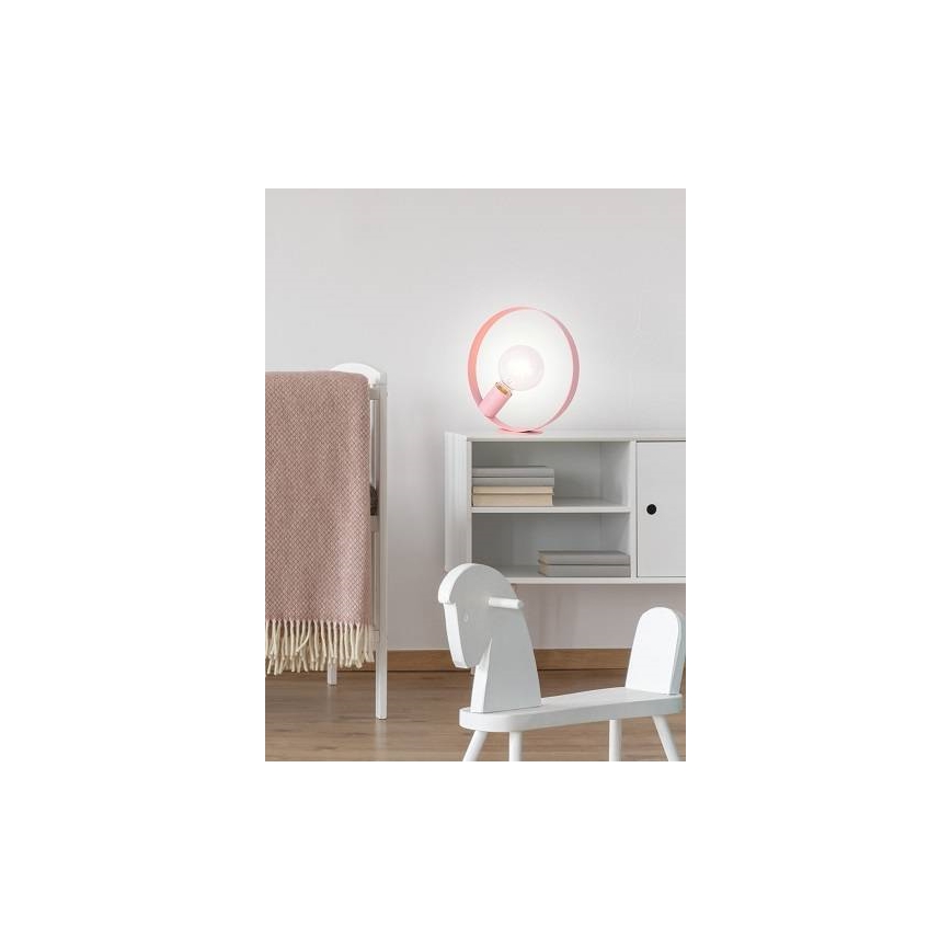 Stolna lampa NEXO 1xE27/40W/230V ružičasta
