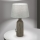Stolna lampa ORCHID 1xE27/40W/230V keramika smeđa/siva