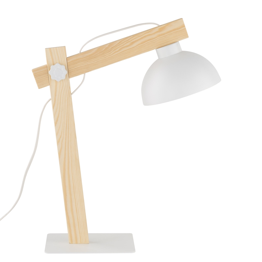 Stolna lampa OSLO 1xE27/15W/230V bor/bijela