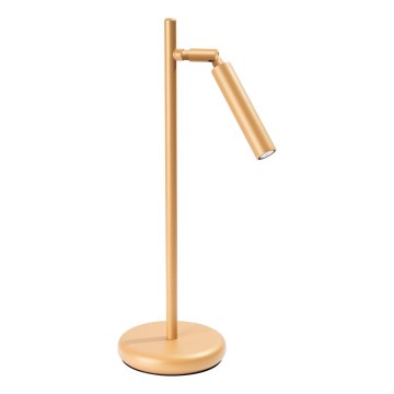 Stolna lampa PASTELO 1xG9/8W/230V zlatna