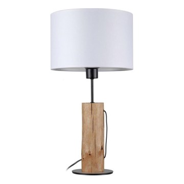 Stolna lampa PINO 1xE27/40W/230V borovina