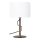 Stolna lampa PINUS 1xE27/40W/230V bijela/drvo