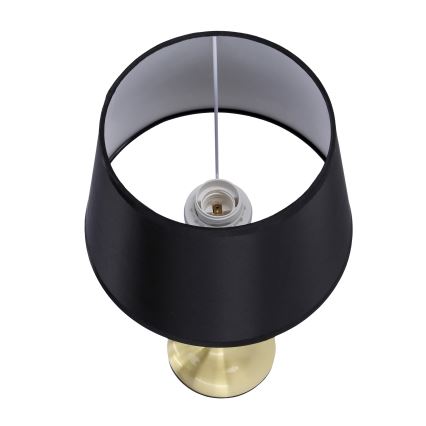Stolna lampa PRIMA GOLD 1xE27/60W/230V crna/zlatna