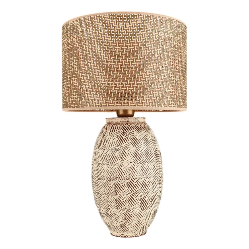 Stolna lampa RAMZES 1xE27/40W/230V bež