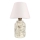 Stolna lampa RAMZES 1xE27/40W/230V bijela/bež