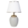 Stolna lampa RAMZES 1xE27/40W/230V bijela/siva