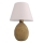 Stolna lampa RAMZES 1xE27/40W/230V bijela/smeđa