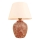Stolna lampa RAMZES 1xE27/40W/230V kremasta/crvena