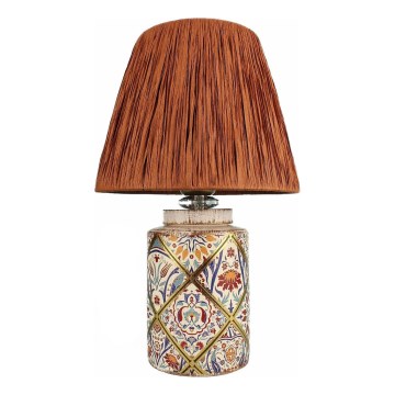 Stolna lampa RAMZES 1xE27/40W/230V od rafije