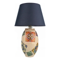 Stolna lampa RAMZES 1xE27/40W/230V plava/bež