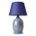 Stolna lampa RAMZES 1xE27/40W/230V plava