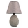 Stolna lampa RAMZES 1xE27/40W/230V siva