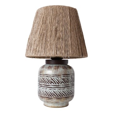 Stolna lampa RAMZES 1xE27/40W/230V smeđa