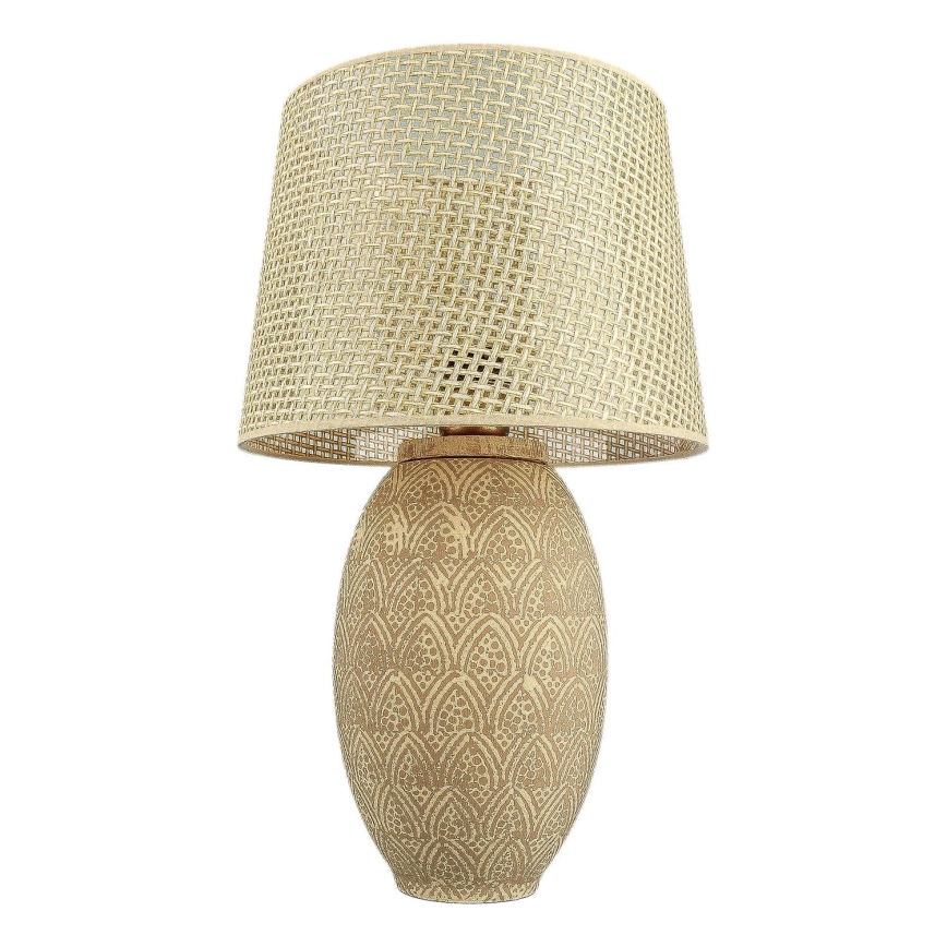 Stolna lampa RAMZES 1xE27/40W/230V zlatna