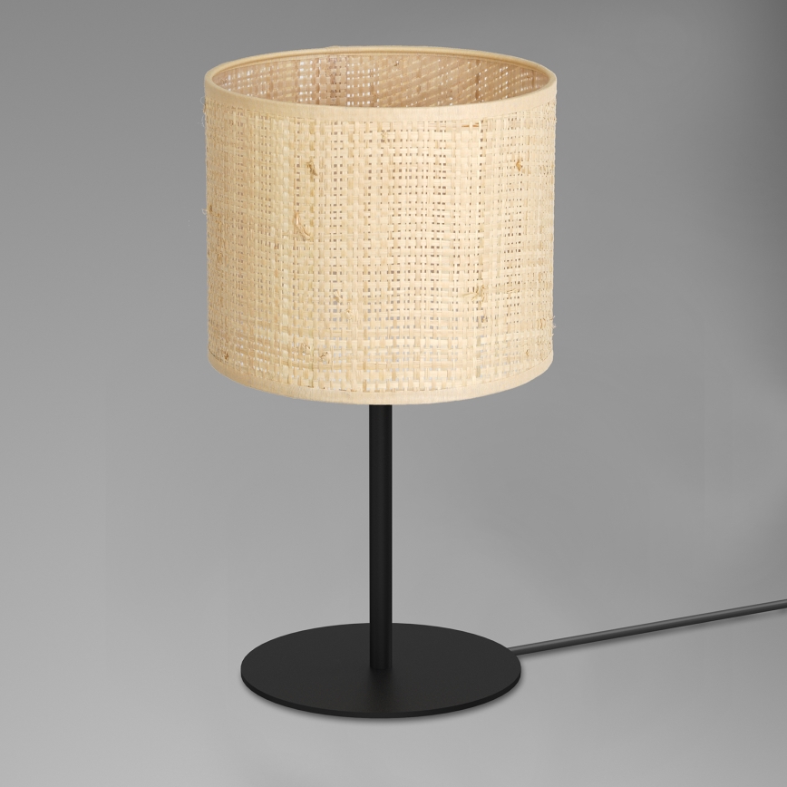 Stolna lampa RATTAN 1xE27/60W/230V pr. 18 cm ratan