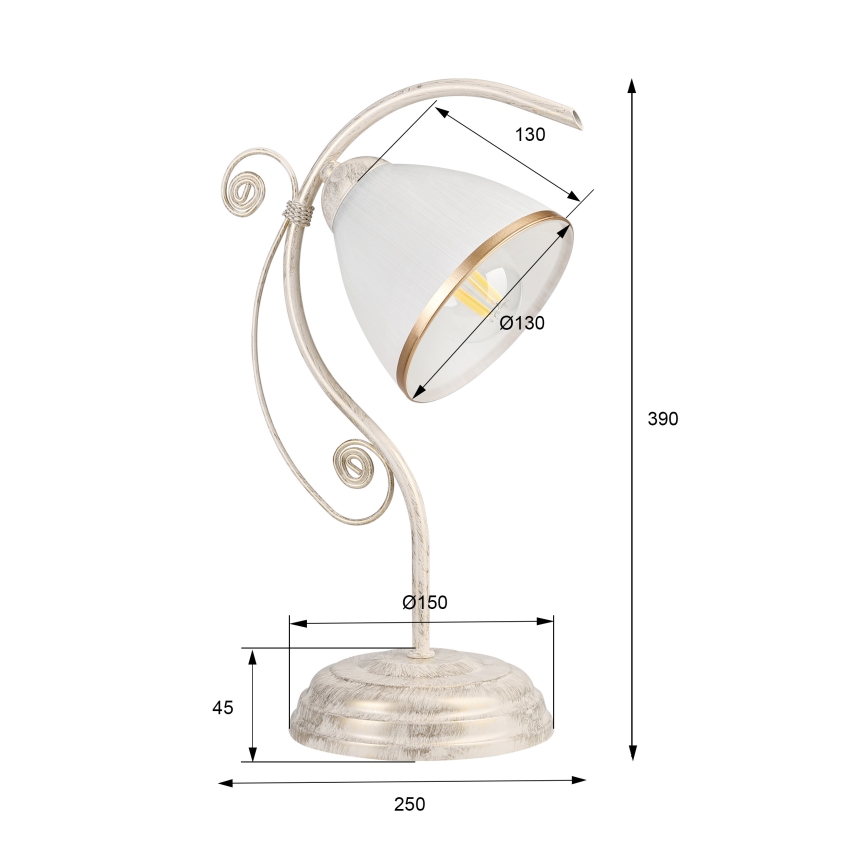 Stolna lampa RETRO II 1xE27/60W/230V