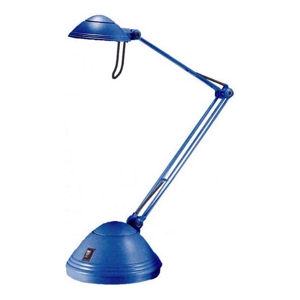 Stolna lampa s mogućnošću prigušivanja ELA 1xGY6,35/50W/230V/12V plava