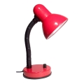Stolna lampa s mogućnošću prigušivanja KADET -S 1xE27/40W crvena