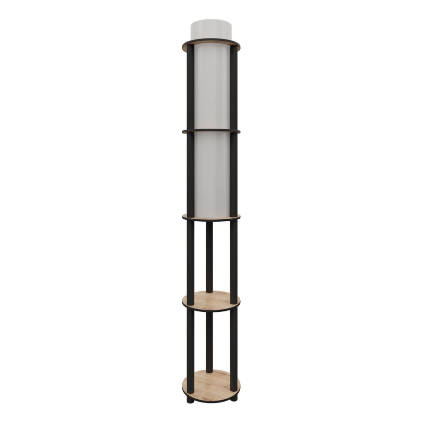 Stolna lampa s policama NOTO 1xE27/40W/230V bež/crna