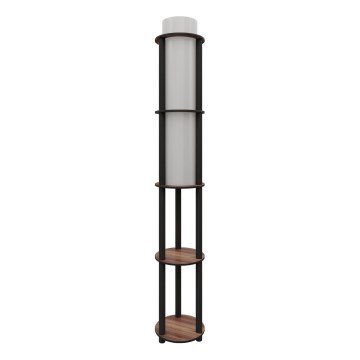 Stolna lampa s policama NOTO 1xE27/40W/230V smeđa/crna
