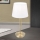 Stolna lampa s USB portom LUDWIG 1xE27/40W/230V 50 cm bijela/zlatna