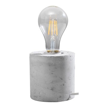 Stolna lampa SALGADO 1xE27/15W/230V beton